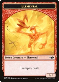 Elemental (009) // Spirit Double-Sided Token [Modern Horizons Tokens] | Lots Moore NSW