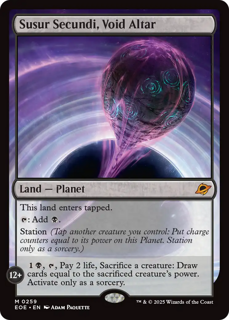 Susur Secundi, Void Altar [Edge of Eternities] | Lots Moore NSW