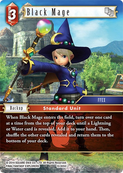 Black Mage [Opus XIII: Crystal Radiance] | Lots Moore NSW