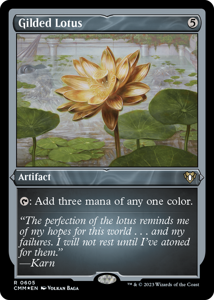 Gilded Lotus (Foil Etched) [Commander Masters] | Lots Moore NSW