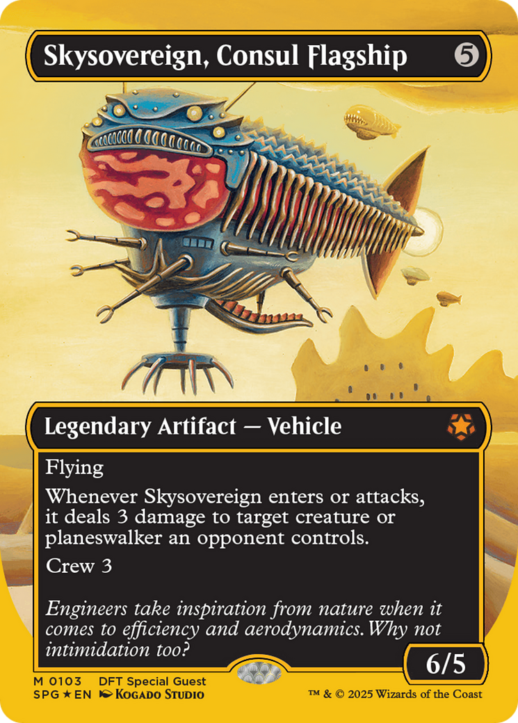 Skysovereign, Consul Flagship (First-Place Foil) [Aetherdrift Special Guests] | Lots Moore NSW