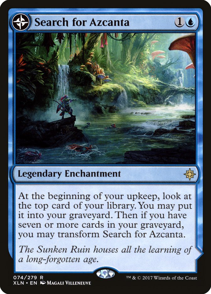 Search for Azcanta // Azcanta, the Sunken Ruin [Ixalan] | Lots Moore NSW