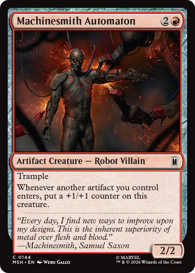 Machinesmith Automaton [Marvel Super Heroes] | Lots Moore NSW