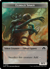 Eldrazi Spawn // Zombie Double-Sided Token [Modern Horizons 3 Tokens] | Lots Moore NSW