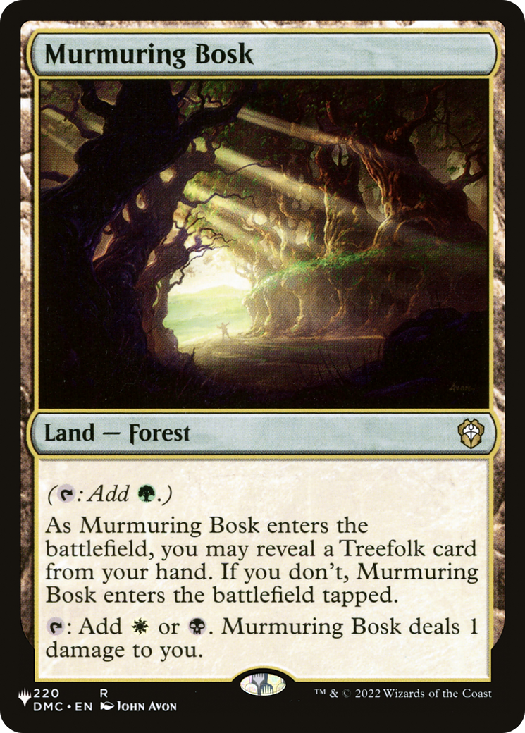 Murmuring Bosk (DMC) [The List] | Lots Moore NSW