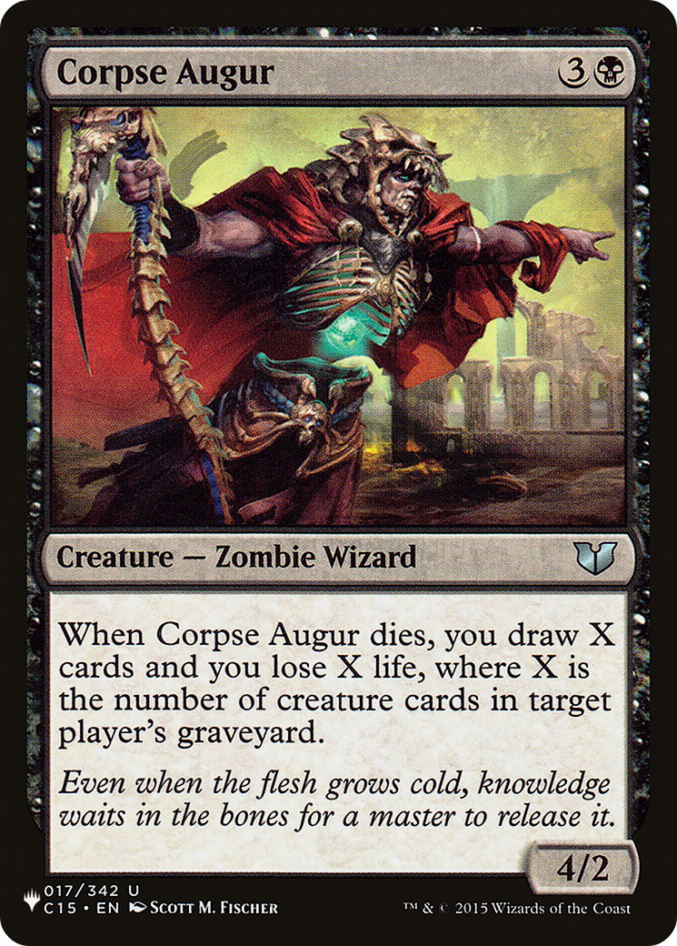 Corpse Augur [The List Reprints] | Lots Moore NSW