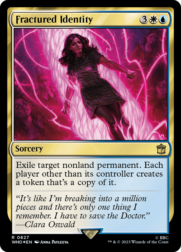 Fractured Identity (Surge Foil) [Doctor Who] | Lots Moore NSW