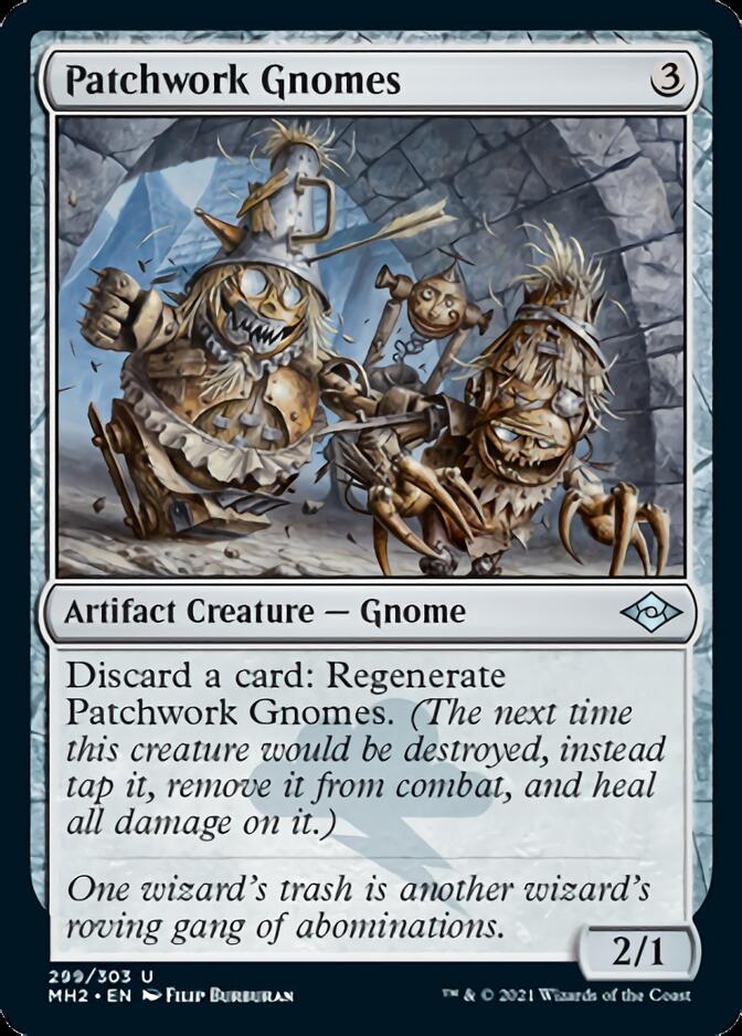 Patchwork Gnomes (Foil Etched) [Modern Horizons 2] | Lots Moore NSW