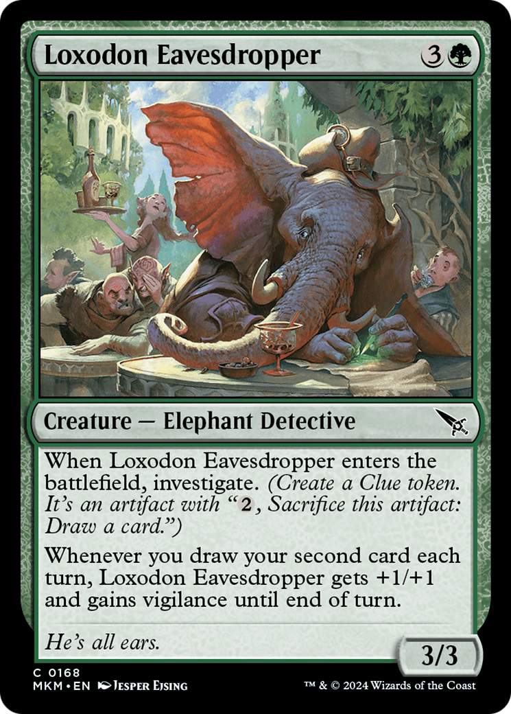 Loxodon Eavesdropper [Murders at Karlov Manor] | Lots Moore NSW