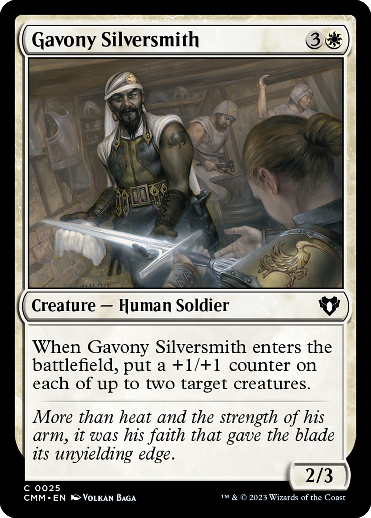 Gavony Silversmith [Commander Masters] | Lots Moore NSW