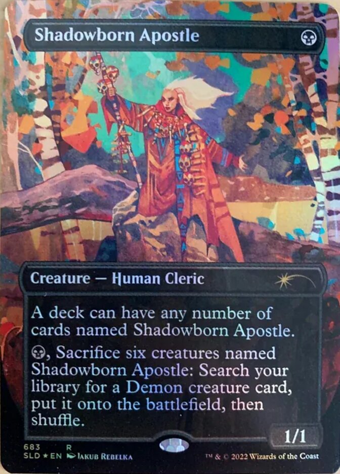 Shadowborn Apostle (Borderless) (683) [Secret Lair Drop Promos] | Lots Moore NSW
