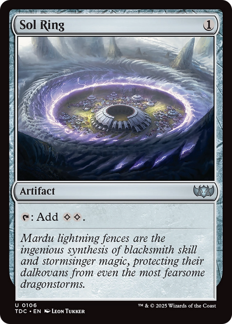 Sol Ring [Tarkir: Dragonstorm Commander] | Lots Moore NSW