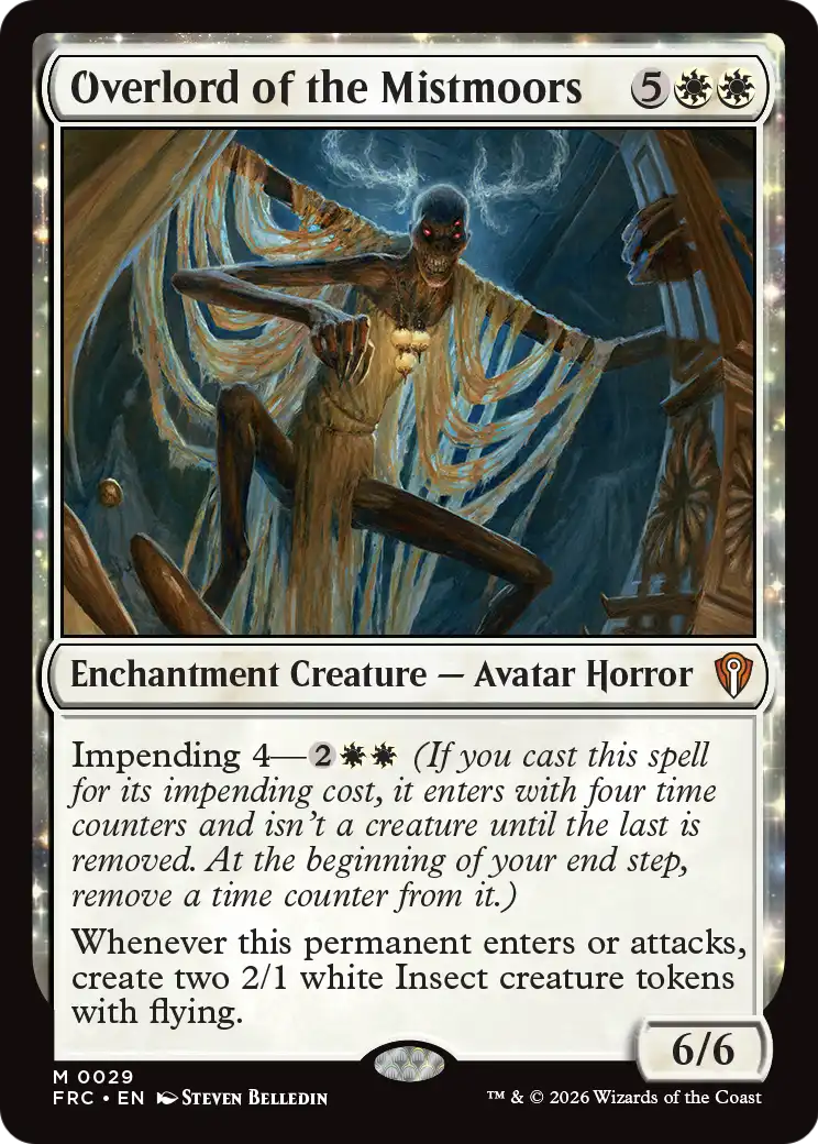 Overlord of the Mistmoors [Reality Fracture Commander] | Lots Moore NSW