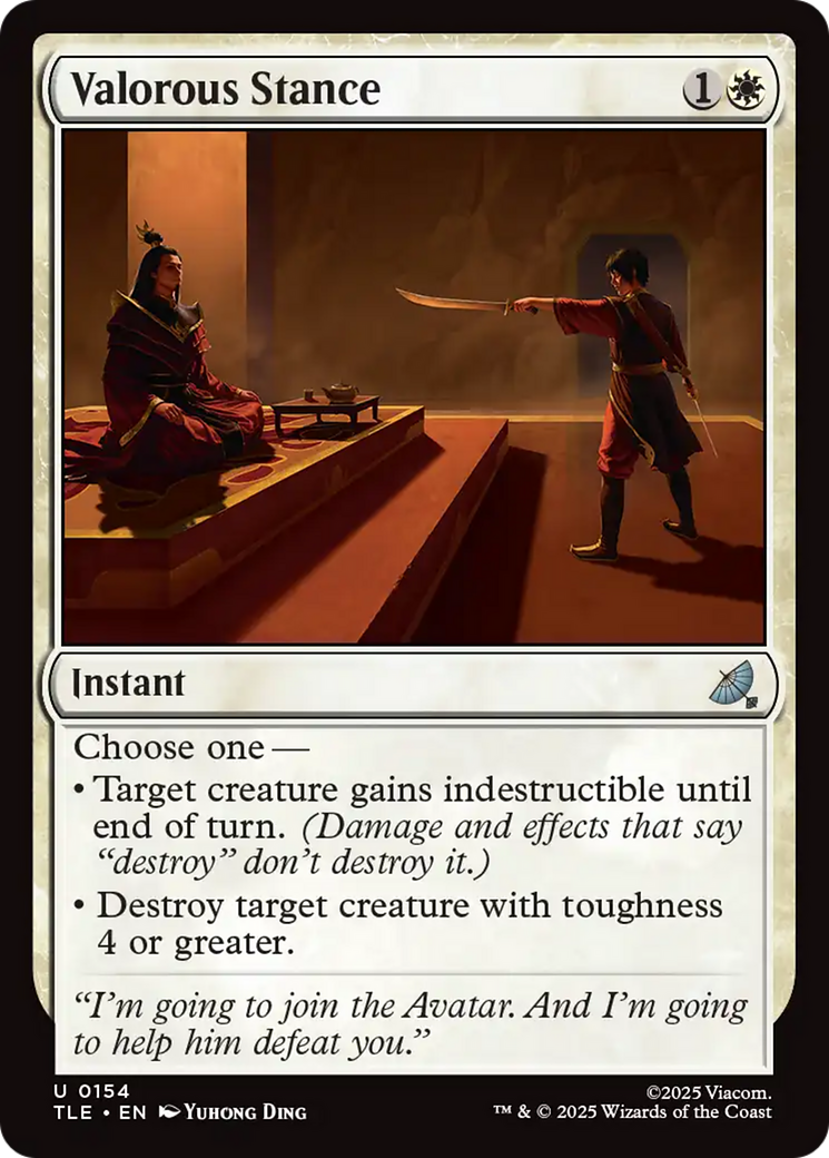 Valorous Stance [Avatar: The Last Airbender: Eternal-Legal] | Lots Moore NSW