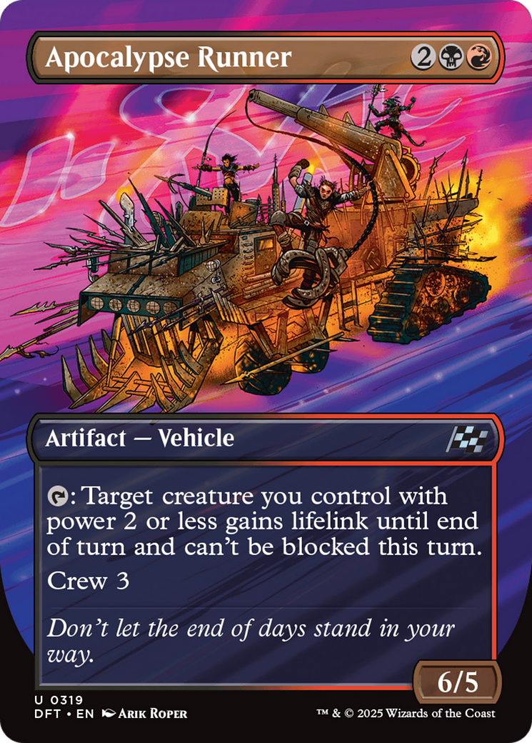 Apocalypse Runner (Borderless) [Aetherdrift] | Lots Moore NSW