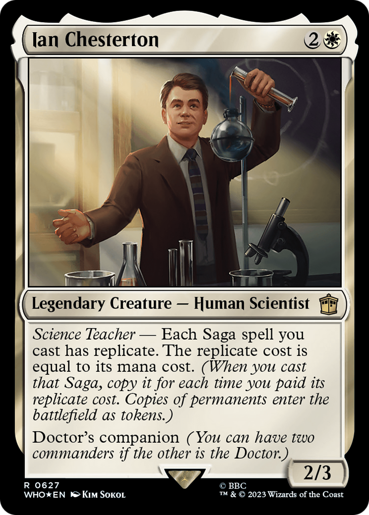 Ian Chesterton (Surge Foil) [Doctor Who] | Lots Moore NSW