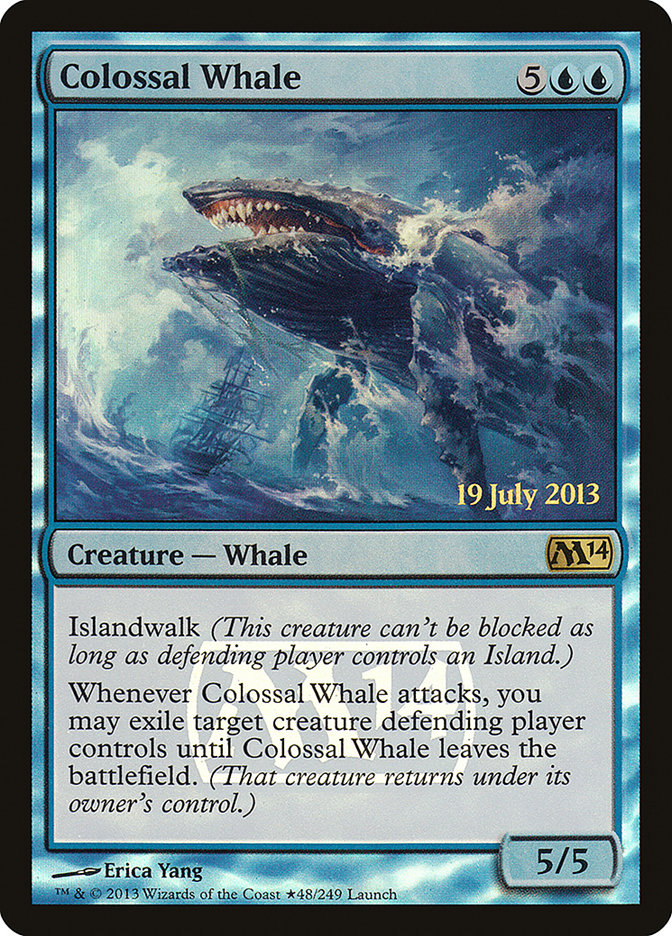 Colossal Whale [Magic 2014 Prerelease Promos] | Lots Moore NSW