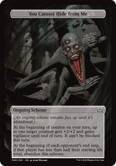 You Cannot Hide from Me (Full Art) [Duskmourn: Archenemy] | Lots Moore NSW