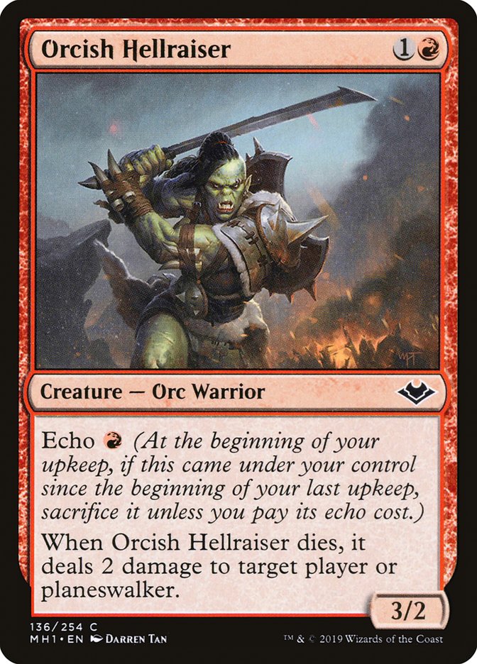 Orcish Hellraiser [Modern Horizons] | Lots Moore NSW