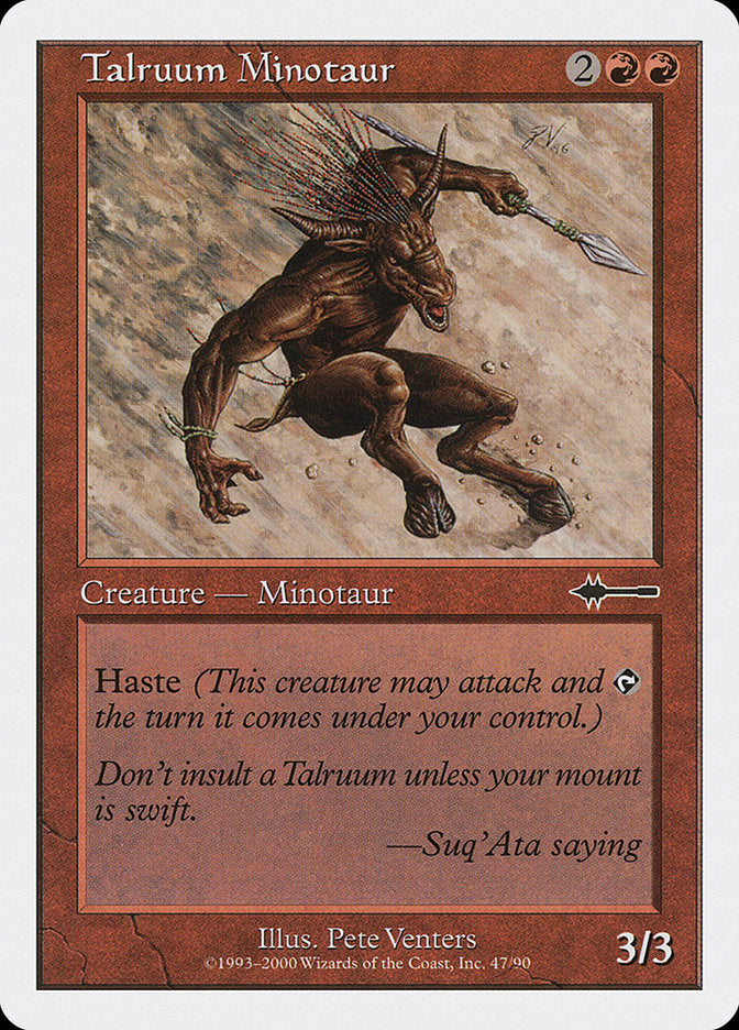 Talruum Minotaur [Beatdown] | Lots Moore NSW