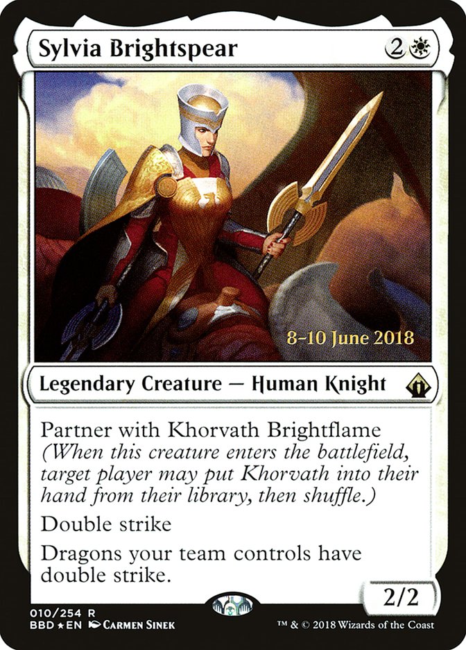 Sylvia Brightspear [Battlebond Prerelease Promos] | Lots Moore NSW