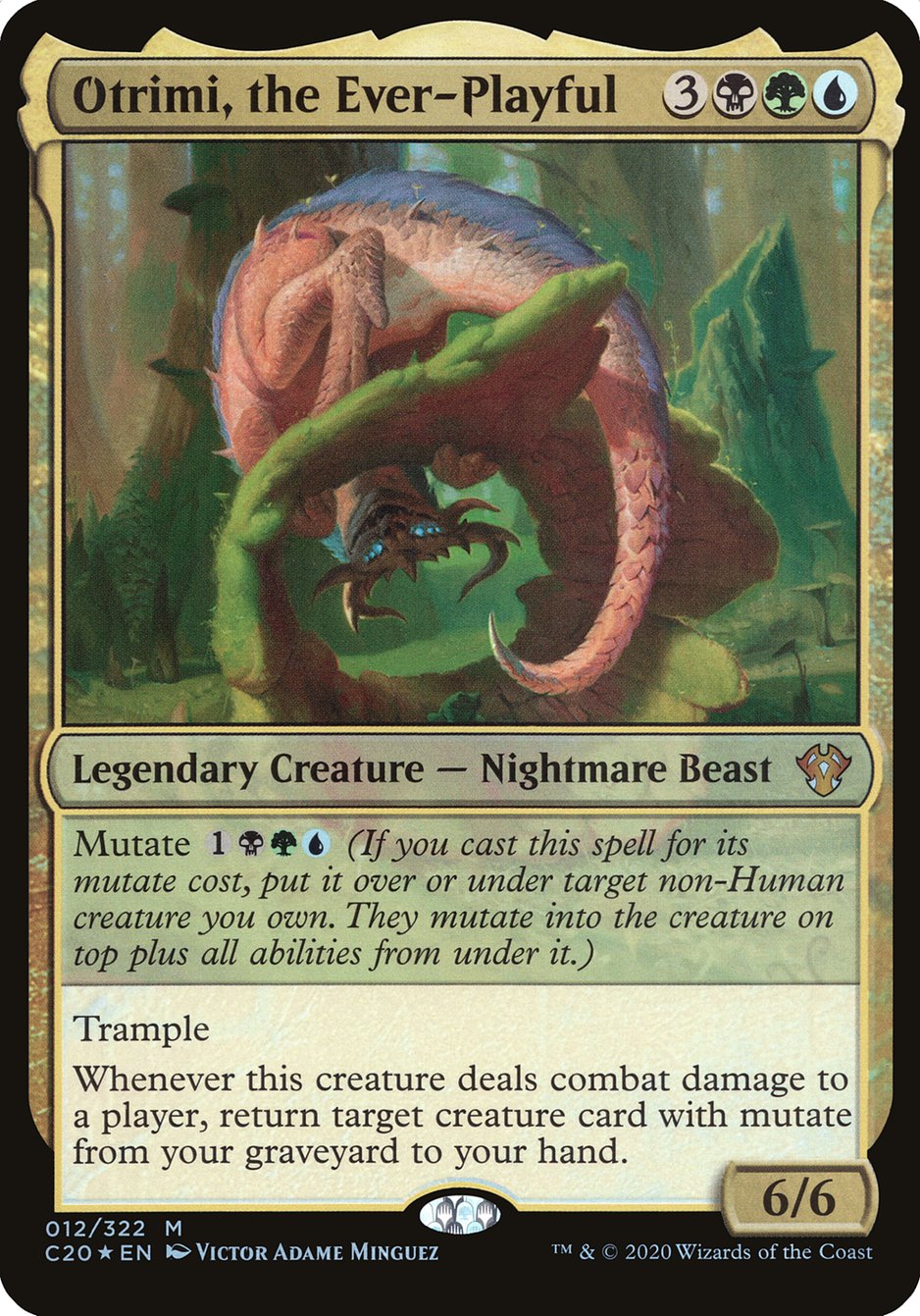 Otrimi, the Ever-Playful (Oversized) [Commander 2020 Oversized] | Lots Moore NSW