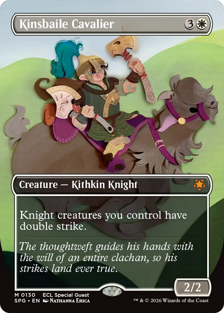 Kinsbaile Cavalier (Borderless) [Lorwyn Eclipsed Special Guests] | Lots Moore NSW