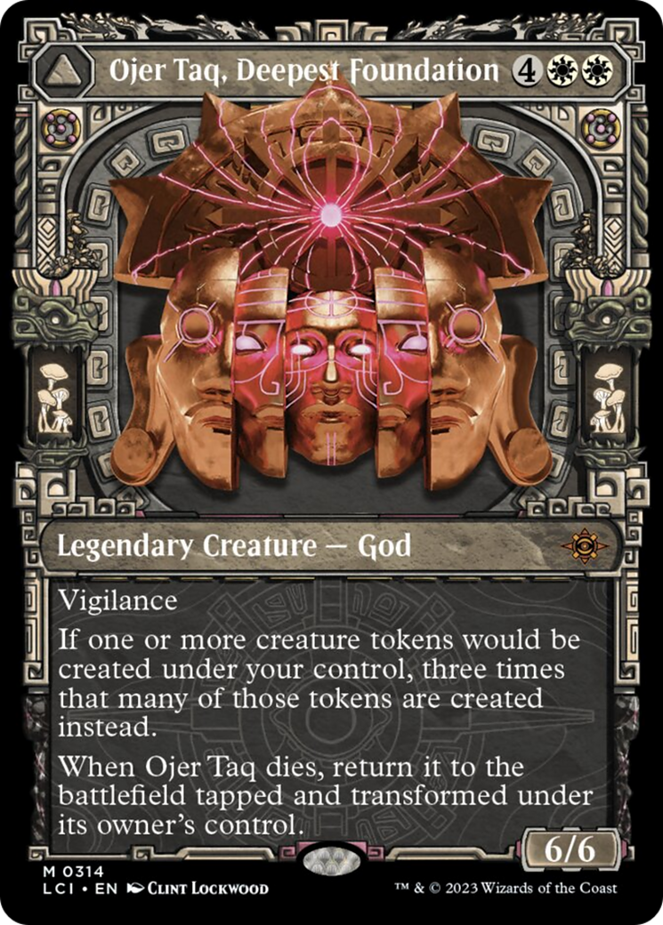 Ojer Taq, Deepest Foundation // Temple of Civilization (Showcase) [The Lost Caverns of Ixalan] | Lots Moore NSW