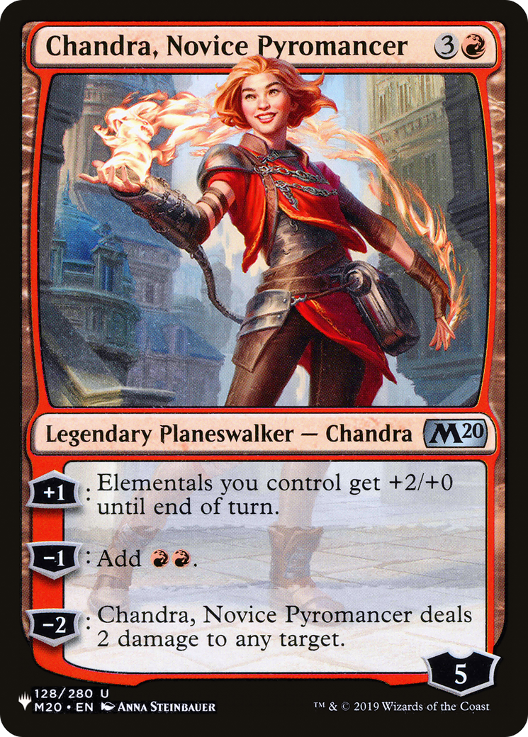 Chandra, Novice Pyromancer [The List Reprints] | Lots Moore NSW