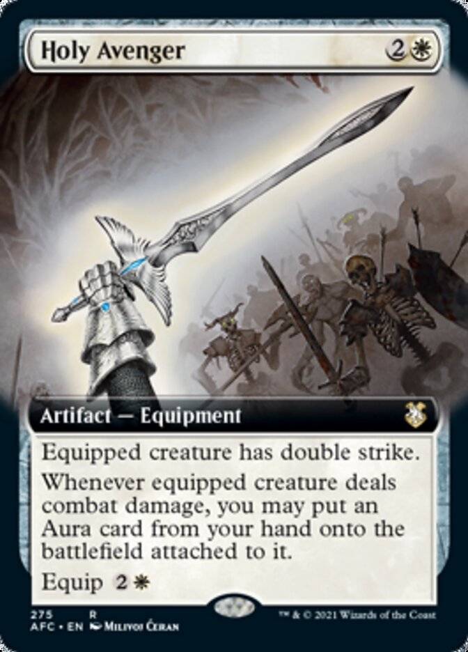 Holy Avenger (Extended Art) [Dungeons & Dragons: Adventures in the Forgotten Realms Commander] | Lots Moore NSW