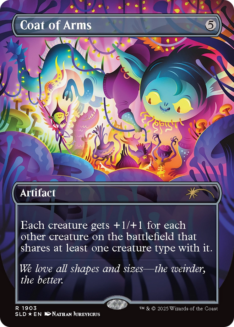 Coat of Arms (Double Rainbow Foil) [Secret Lair Drop Series] | Lots Moore NSW