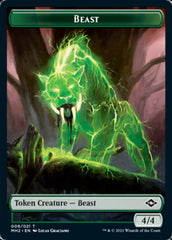 Beast // Squirrel Double-Sided Token [Modern Horizons 2 Tokens] | Lots Moore NSW