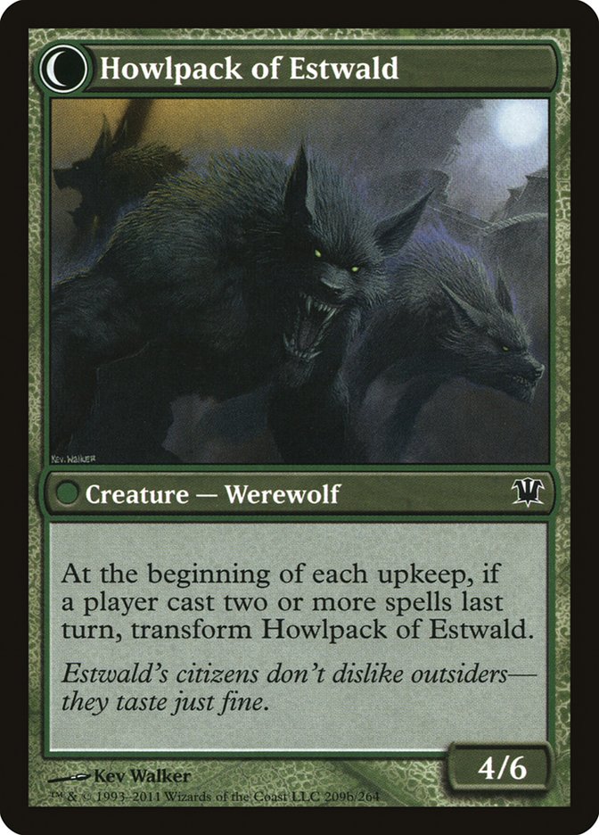 Villagers of Estwald // Howlpack of Estwald [Innistrad] | Lots Moore NSW