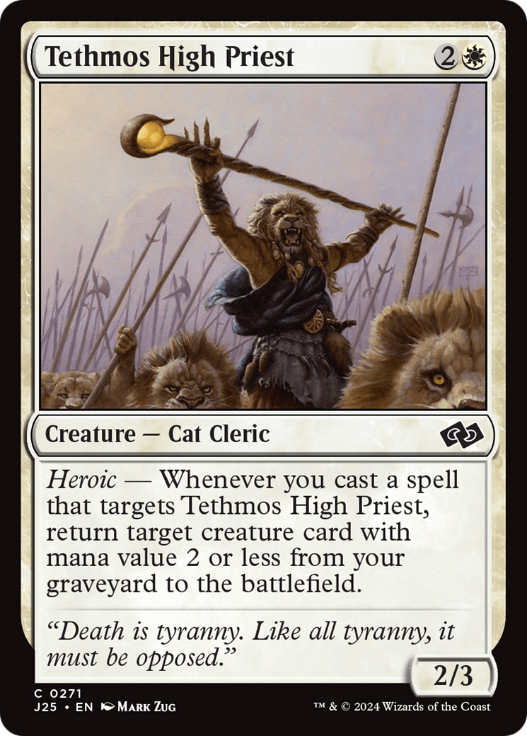 Tethmos High Priest [Foundations Jumpstart] | Lots Moore NSW