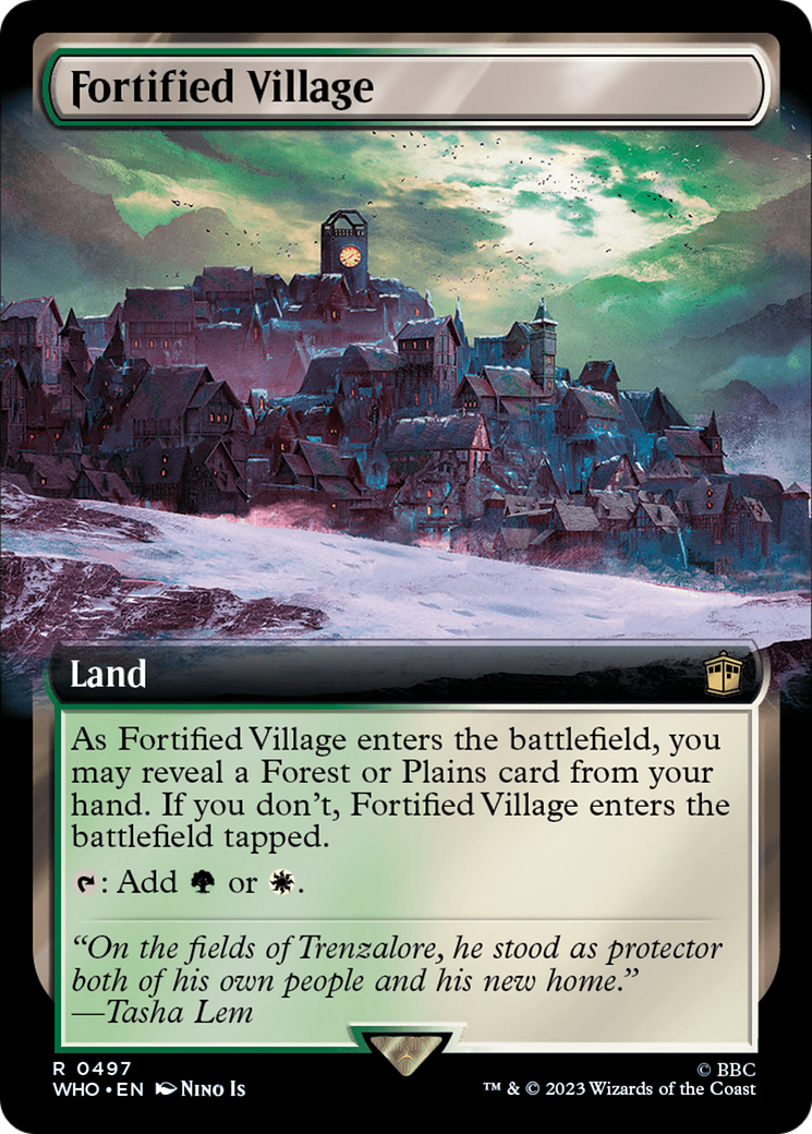 Fortified Village (Extended Art) [Doctor Who] | Lots Moore NSW
