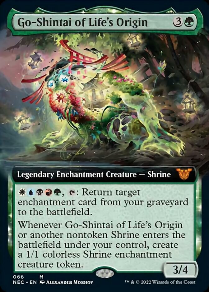 Go-Shintai of Life's Origin (Extended Art) [Kamigawa: Neon Dynasty Commander] | Lots Moore NSW