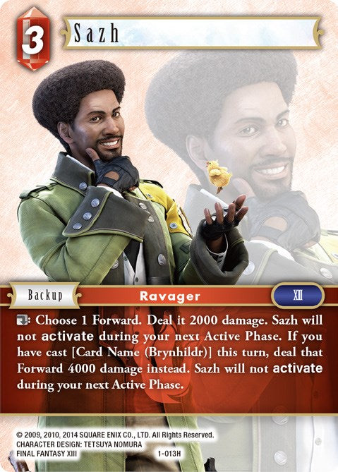 Sazh [Opus I] | Lots Moore NSW