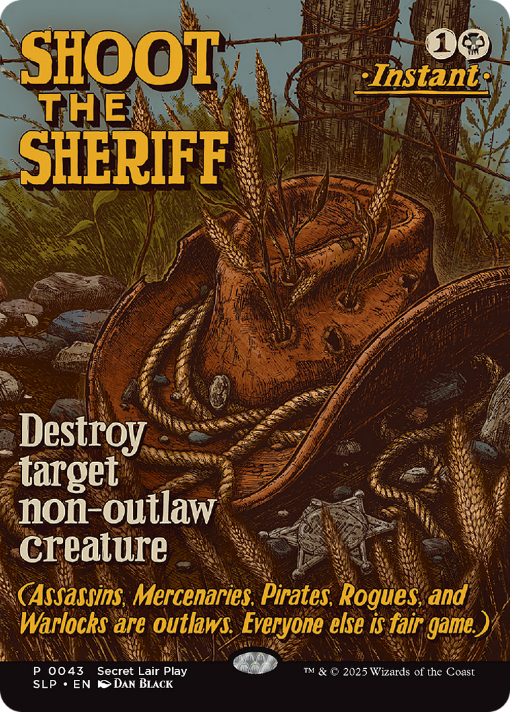 Shoot the Sheriff [Secret Lair Showdown] | Lots Moore NSW