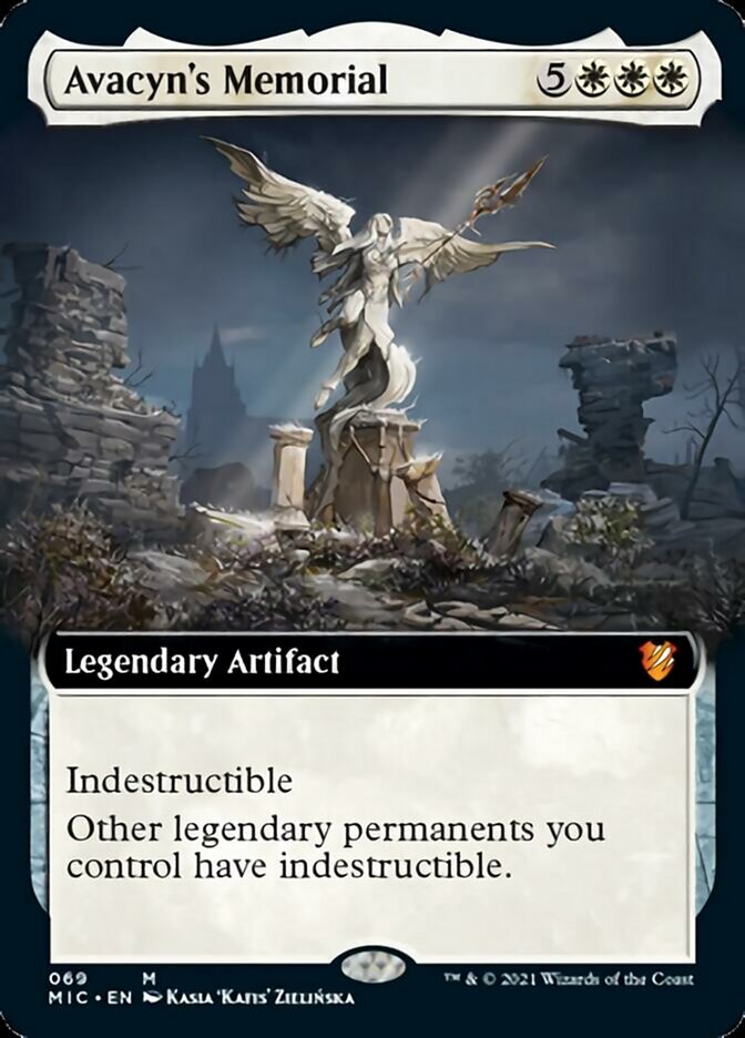 Avacyn's Memorial (Extended Art) [Innistrad: Midnight Hunt Commander] | Lots Moore NSW