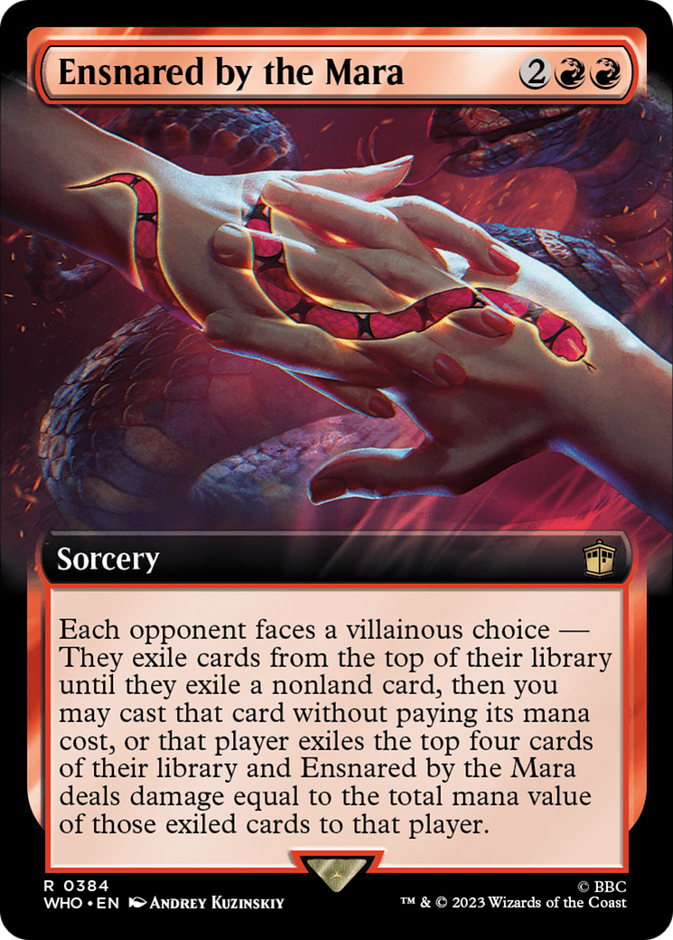 Ensnared by the Mara (Extended Art) [Doctor Who] | Lots Moore NSW