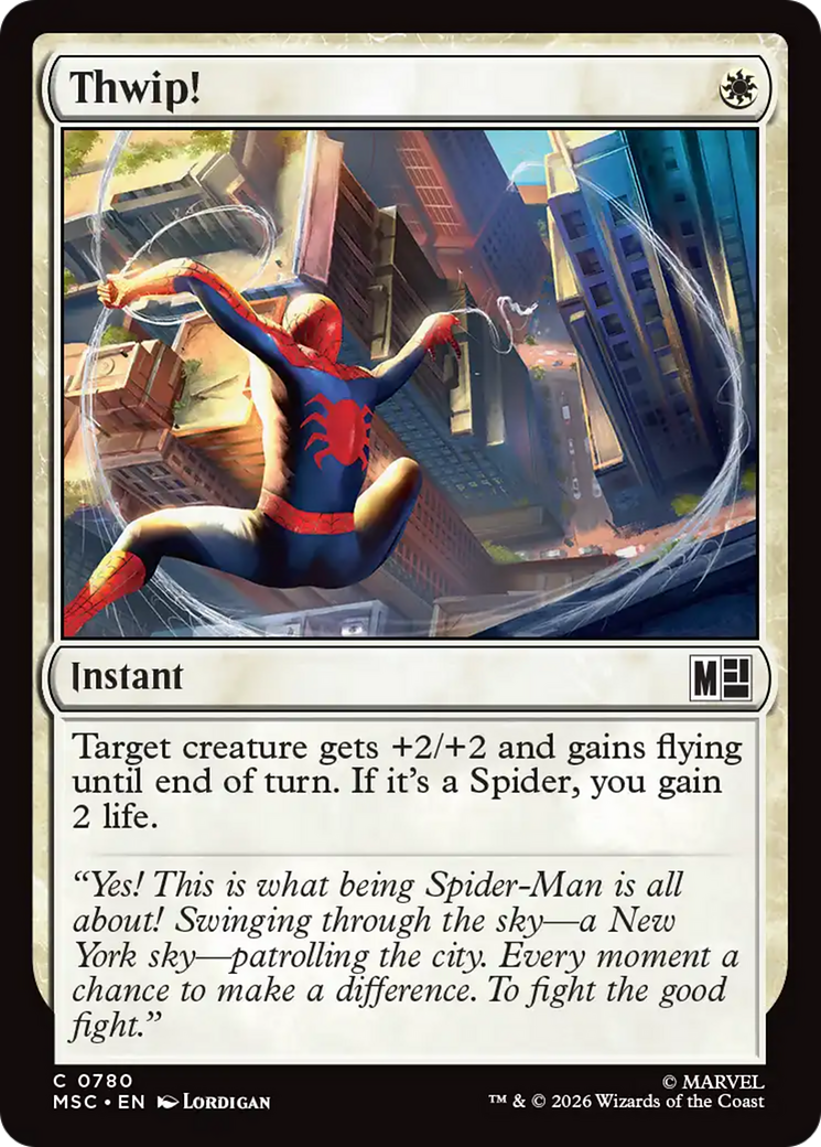 Thwip! [Marvel Super Heroes Commander] | Lots Moore NSW
