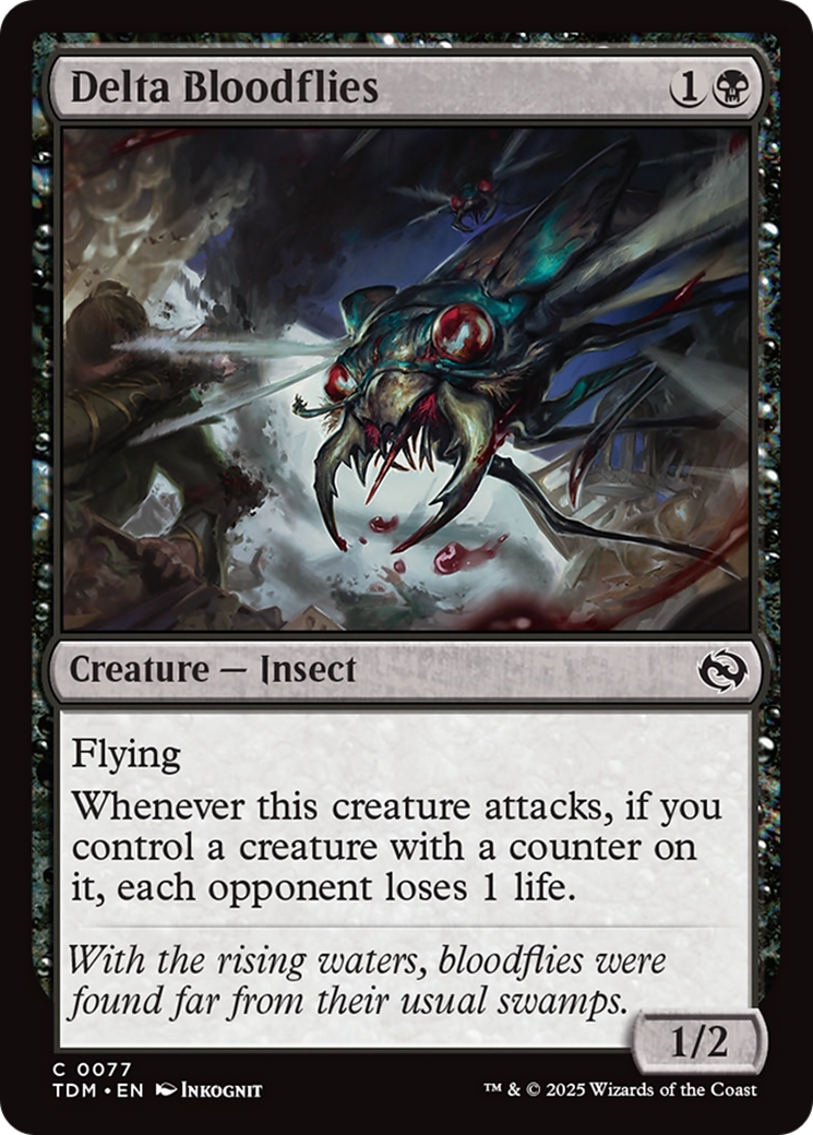 Delta Bloodflies [Tarkir: Dragonstorm] | Lots Moore NSW