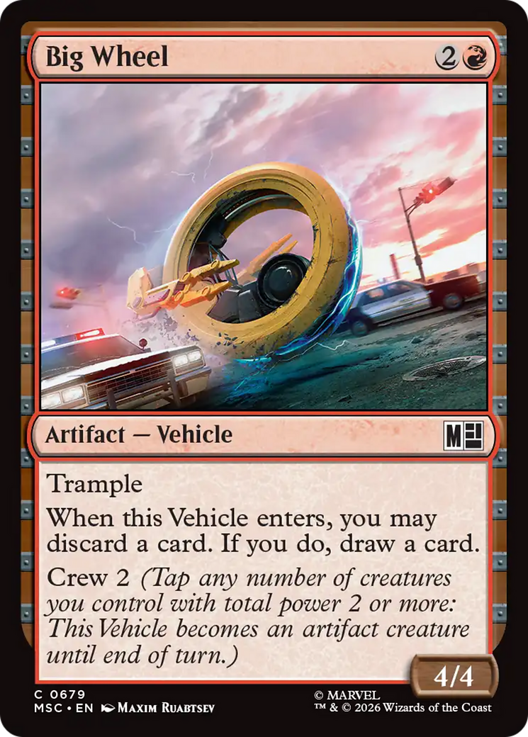 Big Wheel [Marvel Super Heroes Commander] | Lots Moore NSW