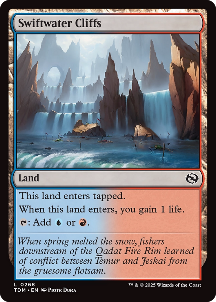 Swiftwater Cliffs [Tarkir: Dragonstorm] | Lots Moore NSW