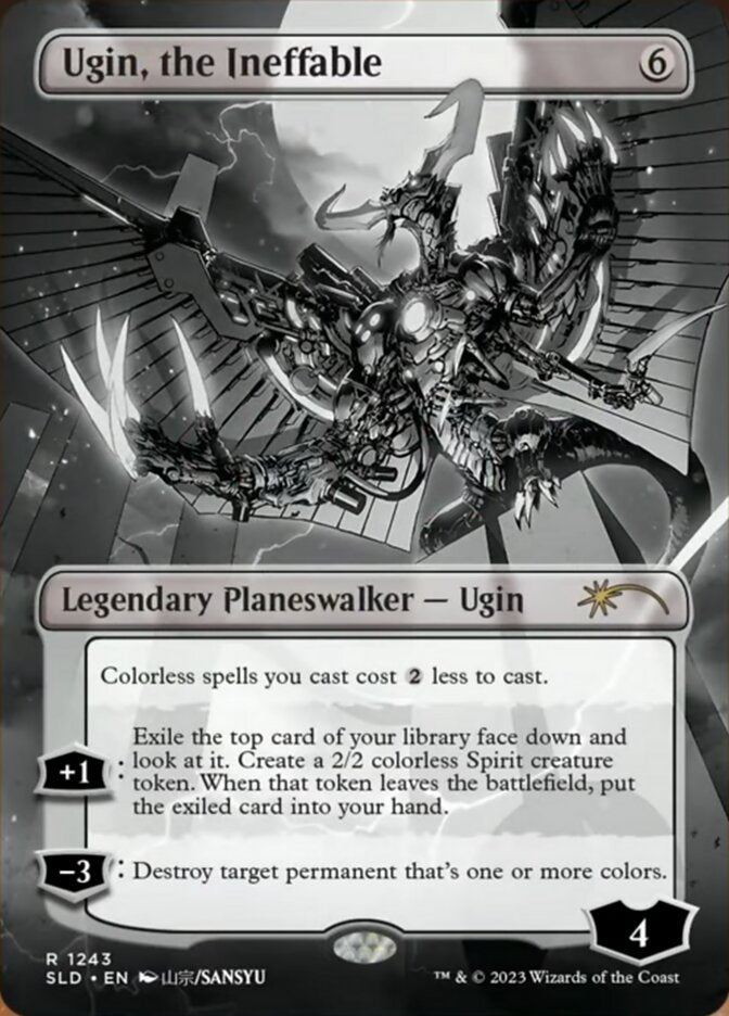 Ugin, the Ineffable (Borderless) [Secret Lair Drop Series] | Lots Moore NSW