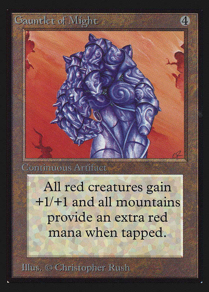 Gauntlet of Might [Collectors' Edition] | Lots Moore NSW