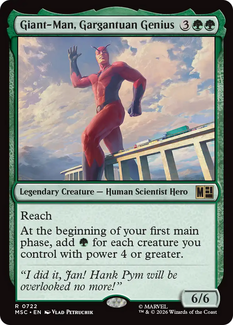 Giant-Man, Gargantuan Genius [Marvel Super Heroes Commander] | Lots Moore NSW