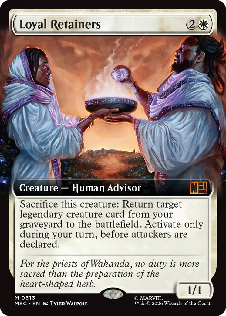 Loyal Retainers (Extended Art) [Marvel Super Heroes Commander] | Lots Moore NSW