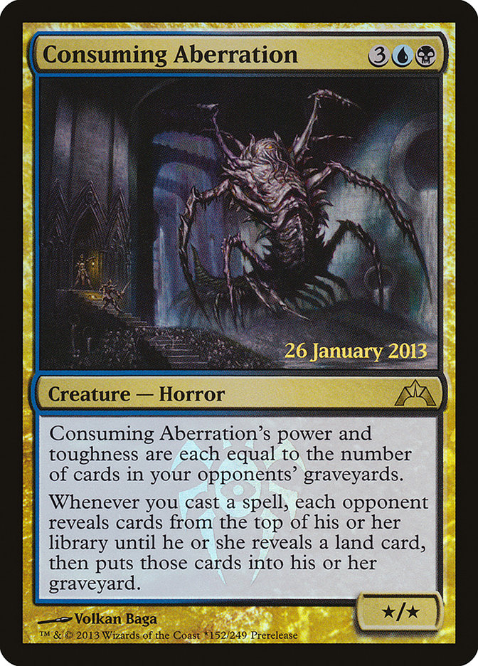 Consuming Aberration [Gatecrash Prerelease Promos] | Lots Moore NSW