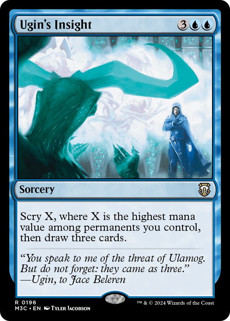 Ugin's Insight (Ripple Foil) [Modern Horizons 3 Commander] | Lots Moore NSW
